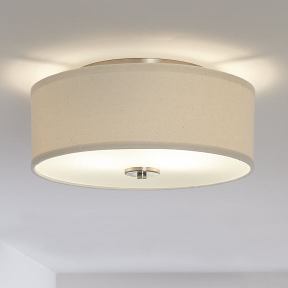 Inspire Collection Two-Light 13" Flush Mount