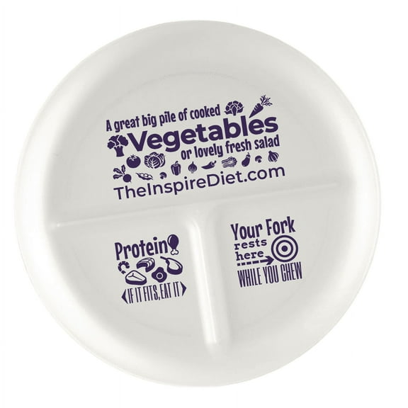 Inspire Diet Portion Plate by Bariatric Eating