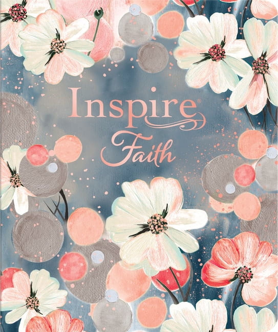 Inspire Faith Bible Nlt, Filament Enabled (Leatherlike, Watercolor Garden): The Bible for Coloring & Creative Journaling, (Hardcover)