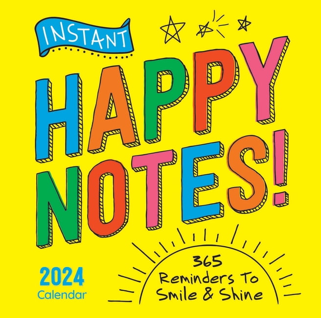 Inspire Instant Happiness Calendars & Gifts 2025 Instant Happy Notes