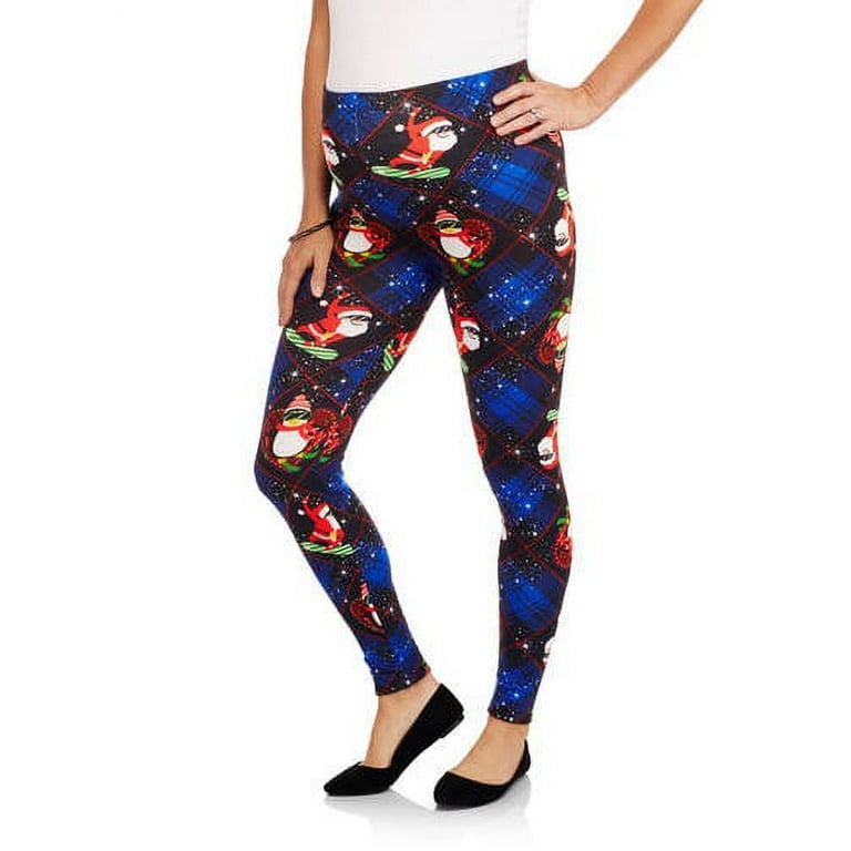 Christmas leggings shop at walmart