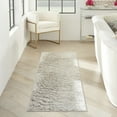 thumbnail image 1 of Inspire Me! Home Décor Metallic Abstract Grey Mocha 2'2" x 7'6" Area Rug, (2x8), 1 of 7