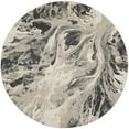 thumbnail image 1 of Inspire Me! Home Decor Elegance Modern Abstract Multicolor 7'10" x ROUND Area Rug, (8' Round), 1 of 8