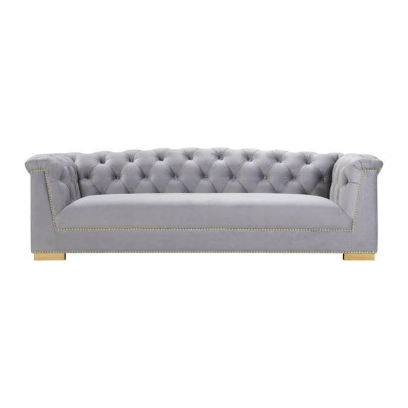 Inspire Me! Home Decor Farah Tufted Sofa