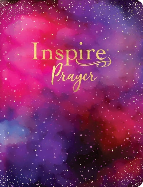 Inspire Prayer Bible Giant Print Nlt, Filament Enabled (Leatherlike, Purple): The Bible for Coloring & Creative Journali, (Hardcover)