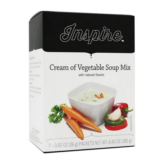 Inspire Protein Soup by Bariatric Eating - Cream of Vegetable Size: 1-Pack