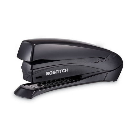 "Inspire Spring-Powered Full-Strip Stapler, 20-Sheet Capacity, Black | Bundle of 2 Each"