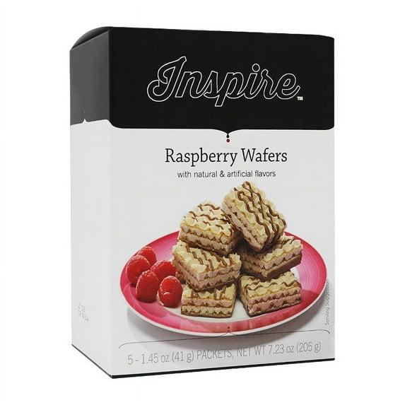 Inspire Square Protein Wafers by Bariatric Eating - Raspberry Size: 1-Pack