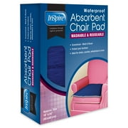 Inspire Washable Waterproof Chair Pad For Incontinence, 18 inches x 24 inches