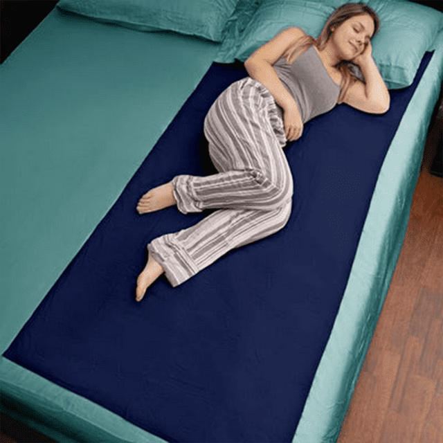 Inspire Waterproof Mattress Pad, Dark Colored to Hide Stains, Oversized 34"x 72" – Quilted, Bed Pad for Incontinence Washable