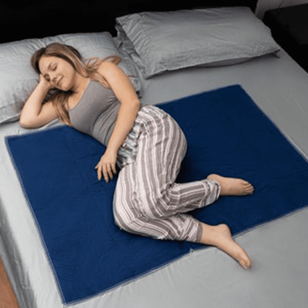 Extra-Large Dark Navy Waterproof Mattress Protector Pad