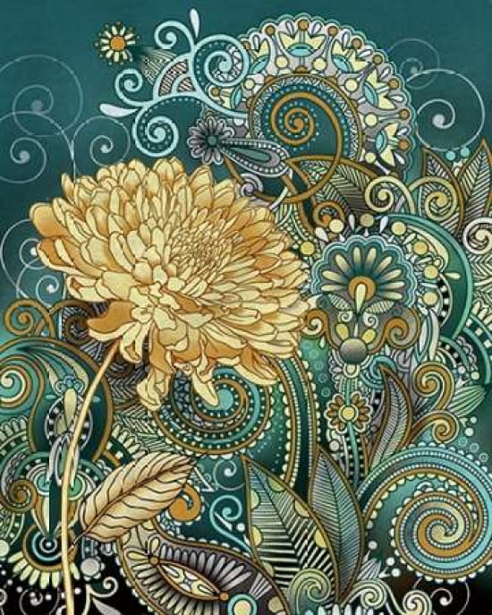 Inspired Blooms I Canvas Art - Conrad Knutsen (24 x 30)