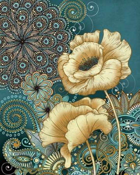Inspired Blooms II Canvas Art - Conrad Knutsen (24 x 30)