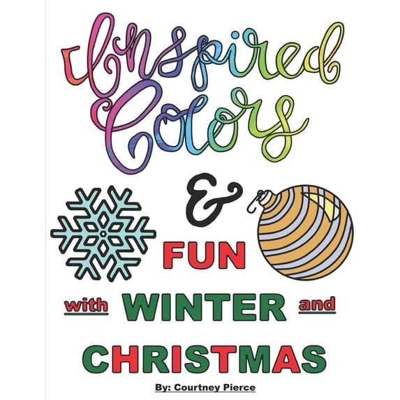 Inspired Colors & Fun with Winter and Christmas (Paperback)