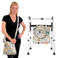 thumbnail image 1 of Inspired Comforts Discreet Urine Bag Cover with Hanging Strap and Catheter Tube Cover - Stylish and Functional - Playful Cat & Dog Print, 1 of 7