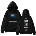 thumbnail image 1 of Inspired Hit Me Hard and Soft 2025 Unisex Hoodie - Harajuku Hip Hop Kawaii Pullover, Black, Size XS, 1 of 2