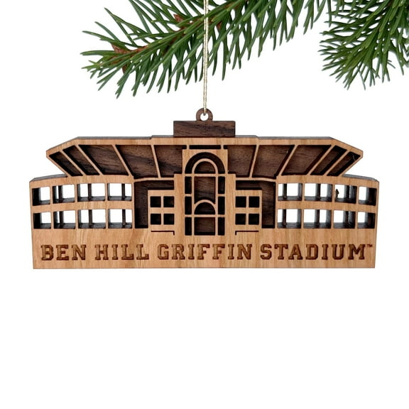 Inspired Indigo University of Florida Gators, Ben Hill Griffin Stadium Christmas Tree Ornament