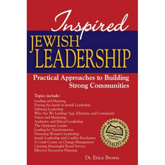 Pre-Owned Inspired Jewish Leadership: Practical Approaches to Building Strong Communities (Paperback) 1683361296 9781683361299