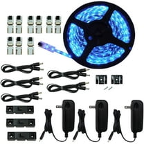 Inspired LED - Light Strip - Cut and Connect Kit - Super Bright Blue - 39.5 ft / 12M - Strip Lighting LED - Dimmable led