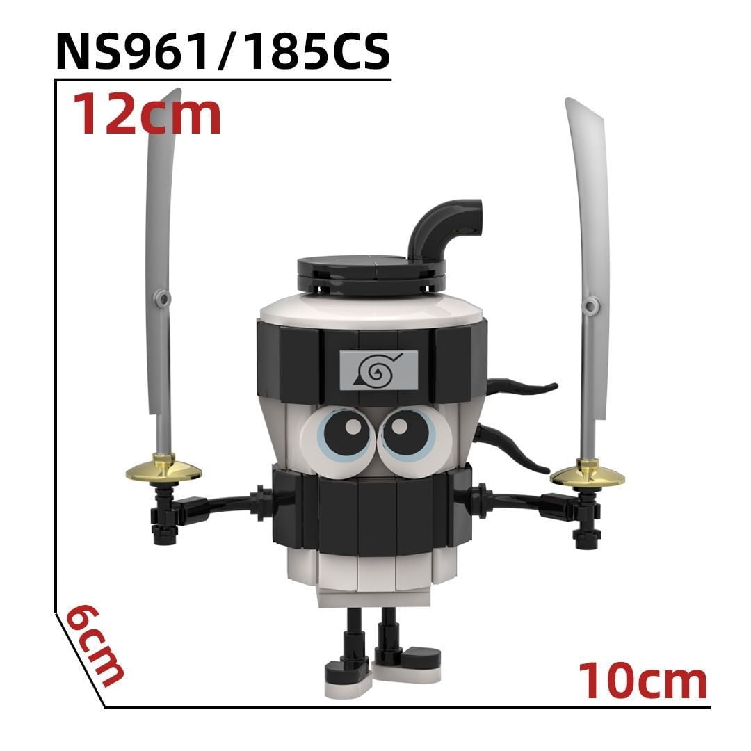 Inspired Meme Cappuccino Assassino MOC Building Blocks Kit, Tung Tung ...