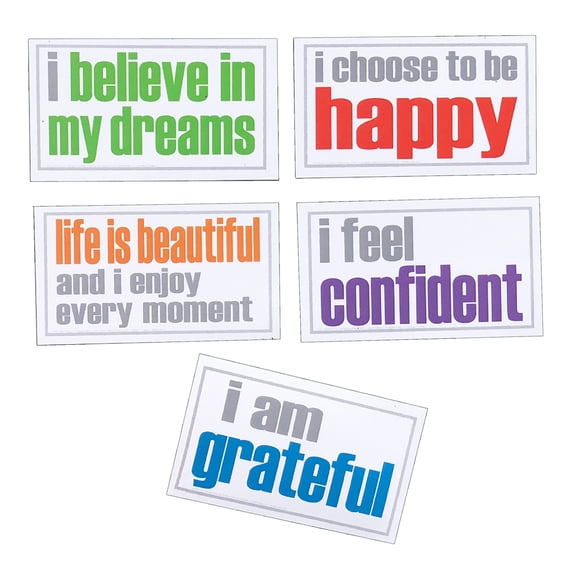 Inspired Minds Confidence Magnets, Pack of 5