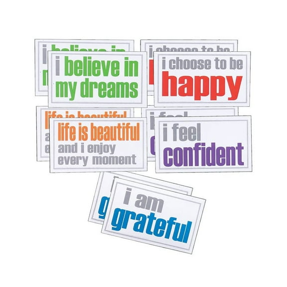 Inspired Minds Confidence Magnets, 5 Per Pack, 2 Packs