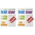 thumbnail image 1 of Inspired Minds Note Cards with Envelope, Positivity Booster Set, 10 Per Set, 2 Sets, 1 of 2
