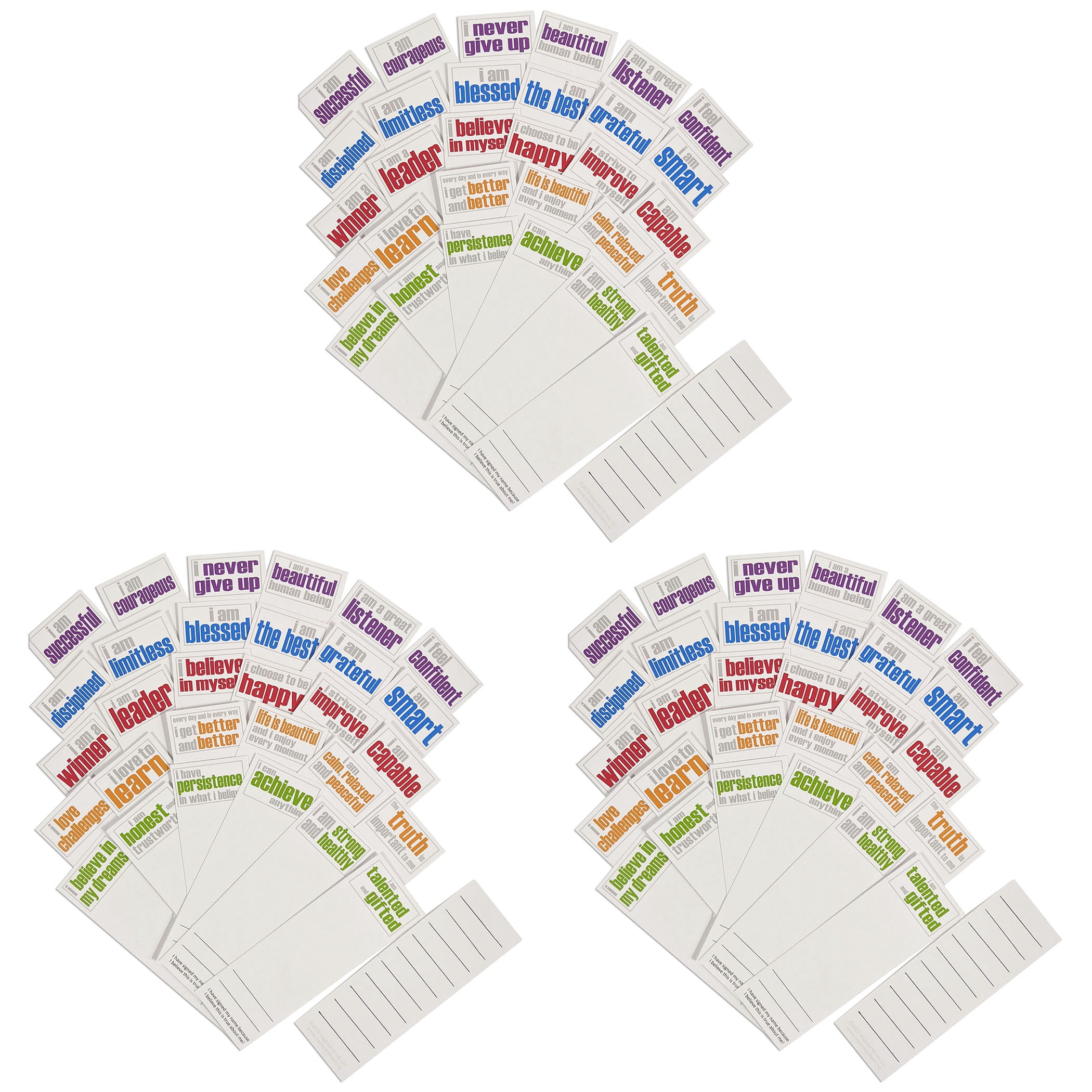 Inspired Minds Page Keepers Bookmarks, 30 Titles Per Set, 3 Sets