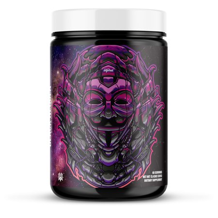 Inspired Nutraceuticals - DVST8 of The Union Pre-Workout Powder, No Artificial Colors - Black Nebula, 40 Servings