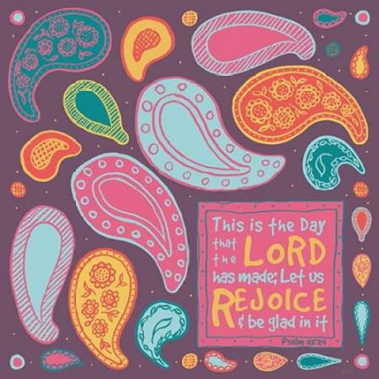 Inspired Paisley I Canvas Art - Andi Metz (24 x 24)