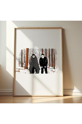 Inspired Paulie Pine Barrens Kitchen Portrait Decor Unframed Paper Print