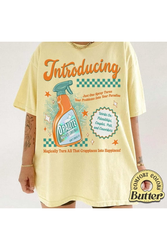 Inspired Pop Culture T-Shirt, Retro Ad Style Graphic Tee, Gift for Fan