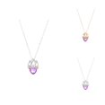 thumbnail image 1 of Inspired Princess Necklace for Women Rhinestones Heart Pendant Necklace Fashion Jewelry Accessories Gift, 1 of 4
