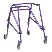 مستوحى من Drive Nimbo 2G Lightweight Posterior Walker ، كبير ، معالج أرجواني
