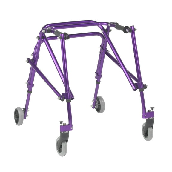Inspired by Drive Nimbo 2G Lightweight Posterior Walker, Medium, Wizard Purple