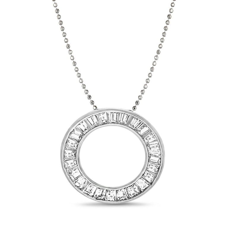 Yuvanta Beautiful White & Silver Multilayer Chain Necklace Metal
