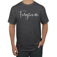 thumbnail image 1 of Inspiring Christian Quote Forgive Inspirational/Christian Men's Graphic T-Shirt, Heather Black, 4XL, 1 of 3