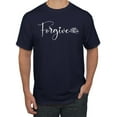 thumbnail image 1 of Inspiring Christian Quote Forgive Inspirational/Christian Men's Graphic T-Shirt, Navy, Medium, 1 of 3