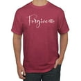 thumbnail image 1 of Inspiring Christian Quote Forgive Inspirational/Christian Men's Graphic T-Shirt, Vintage Heather Red, 4XL, 1 of 3