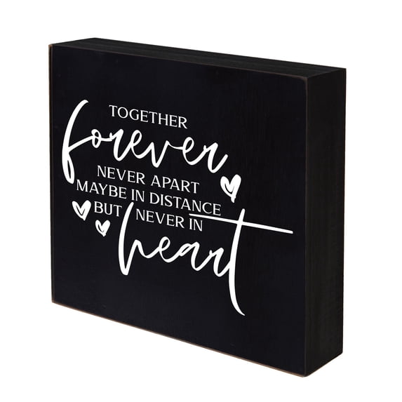 Inspiring Modern Framed Shadow Box 10x10 Together Forever