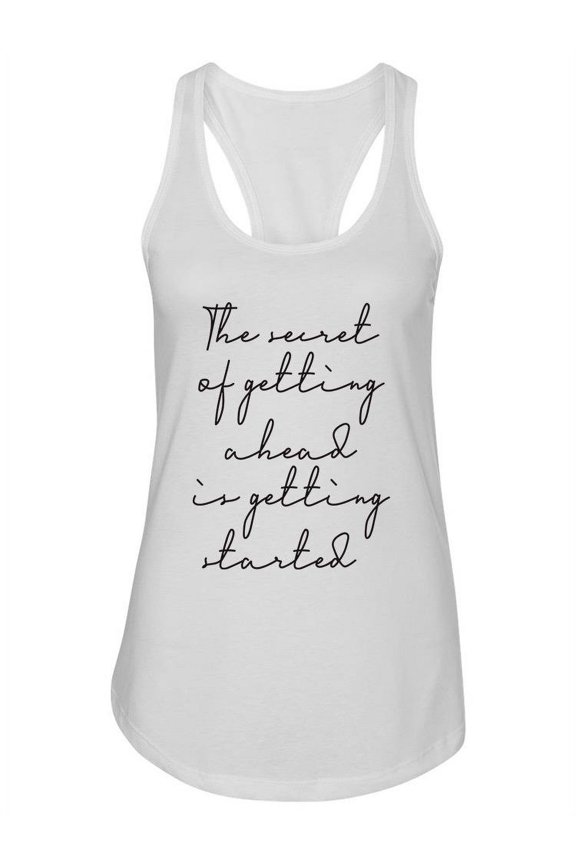 Inspiring Quote Tank Women -Image by Shutterstock, Female x-Large