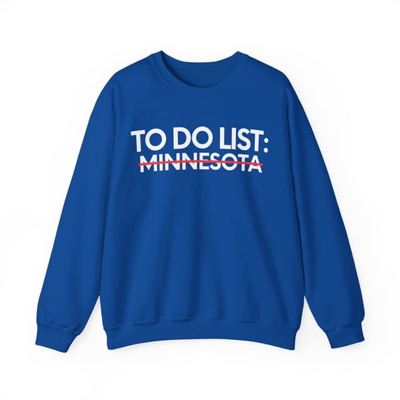 Inspiring Vacations To Do List Minnesota US Travel Gildan 18000 Sweatshirt
