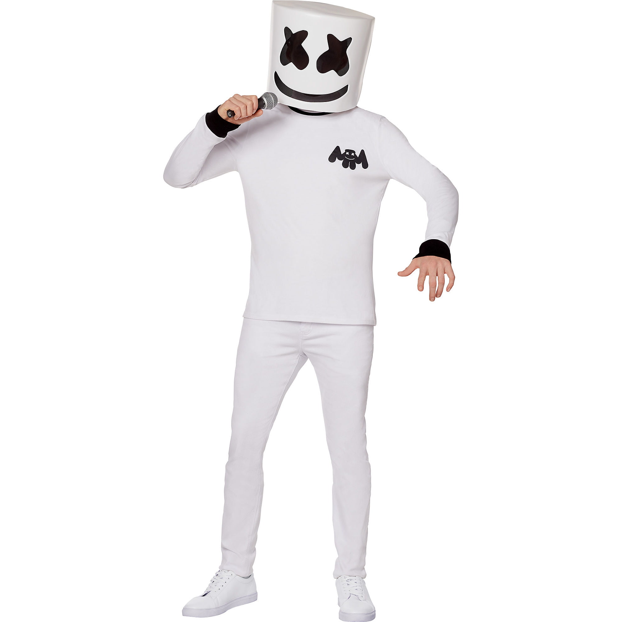 Marshmello costume with full mask - fortnite