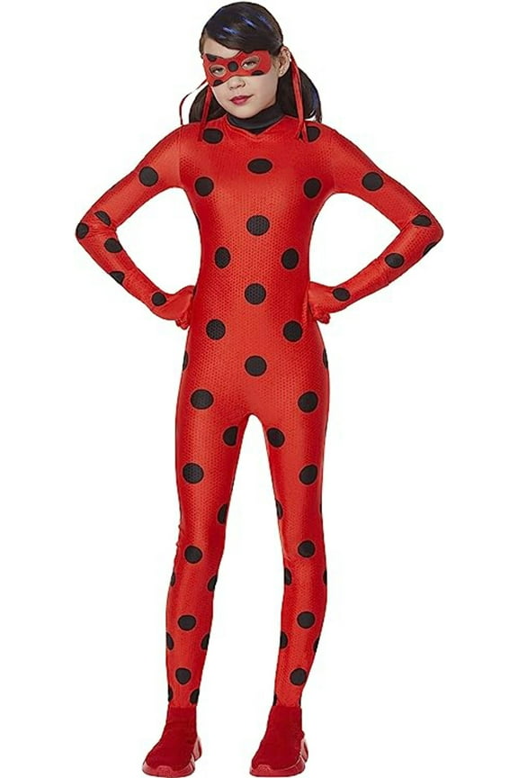 Miraculous Ladybug Girl's Fancy-Dress Costume for Child, M