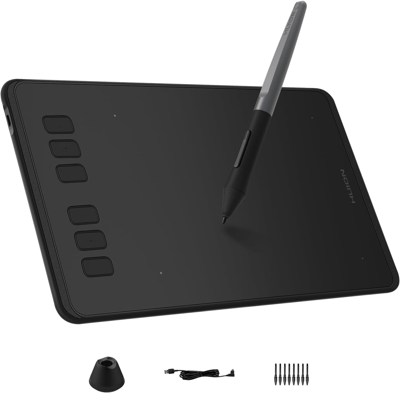 Inspiroy H640P Drawing Tablet, 6x4 inch Digital Art with Battery-Free ...