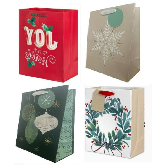 Inspitations from Hallmark, Assorted Small Bags 9,5", 4 Bags