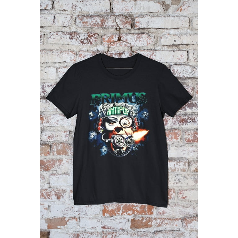 Inspried Primus Band My Name Is Mud Cotton Black S-234XL Unisex 