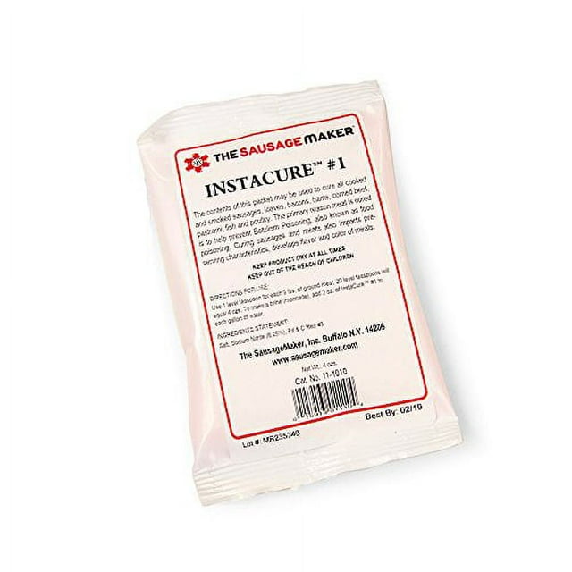 Insta Cure 1 (Prague Powder 1) Curing Salt for Meat and Sausage 4