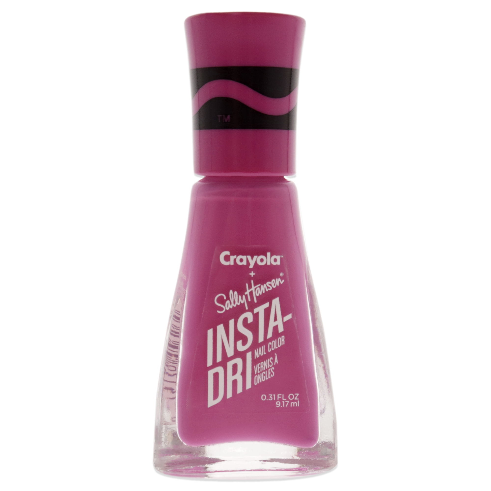InstaDri Crayola Nail Color 523 Razzle Dazzle Rose