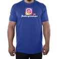 thumbnail image 1 of Insta-Gramps Men's T-shirts, Funny Papa Shirts, Fathers Day shirts for Grandpa - Royal MH200DAD S14 2XL, 1 of 2